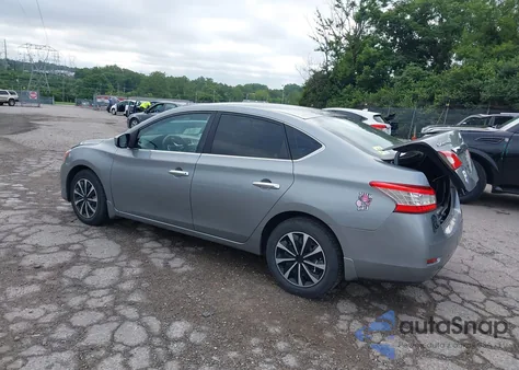 2014 Nissan Sentra Sv z USA, uszkodzony, nr VIN 3N1AB7AP5EL609374